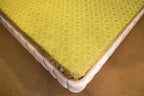 Himroo Sapphire Bedsheet - The Golden Aura