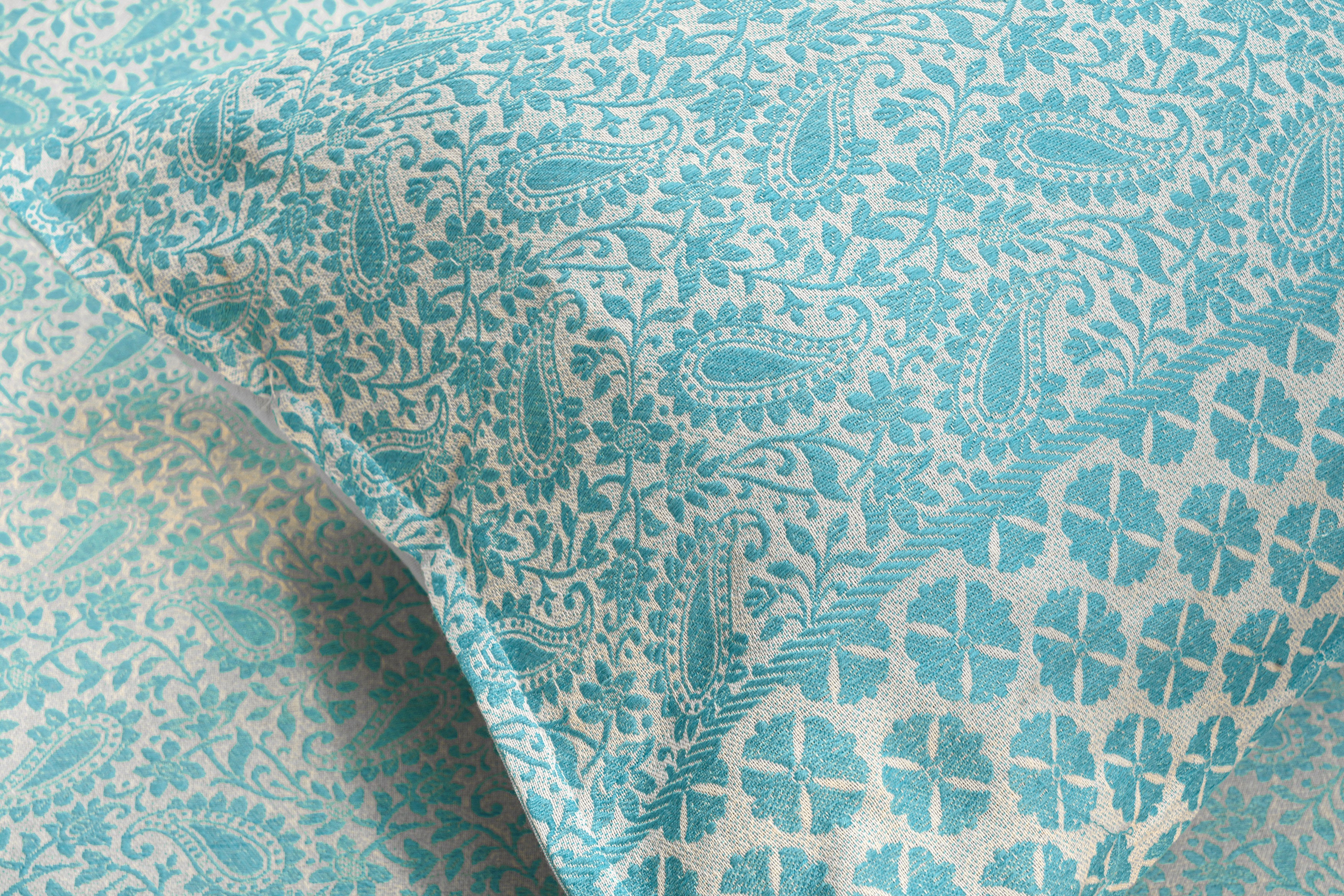 Himroo Mishroo Bedsheet - The Sky Mirage