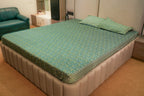 Himroo Mishroo Bedsheet - The Regal Meadow
