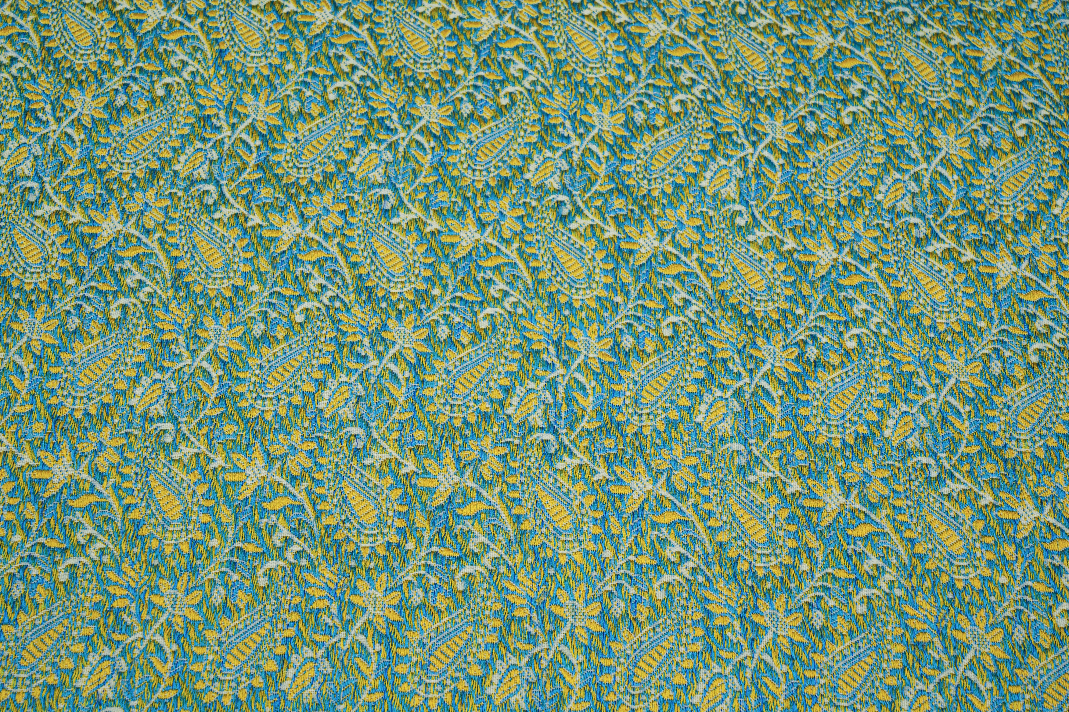 Himroo Mishroo Bedsheet - The Regal Meadow