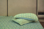 Himroo Mishroo Bedsheet - The Regal Meadow