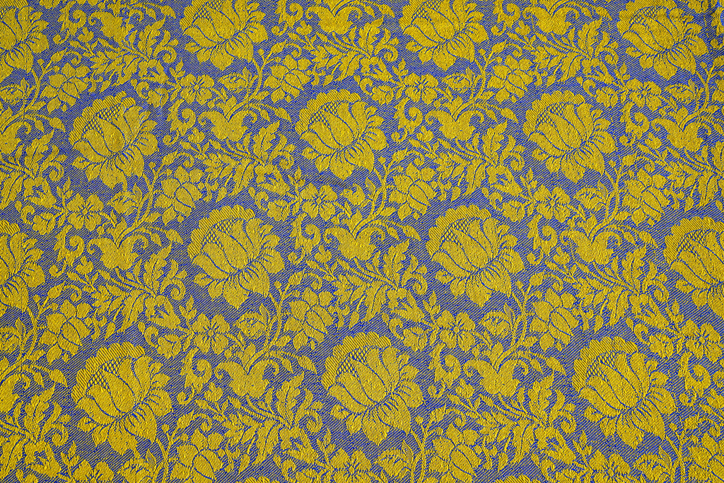 Himroo Sapphire Bedsheet - The Royal Dusk