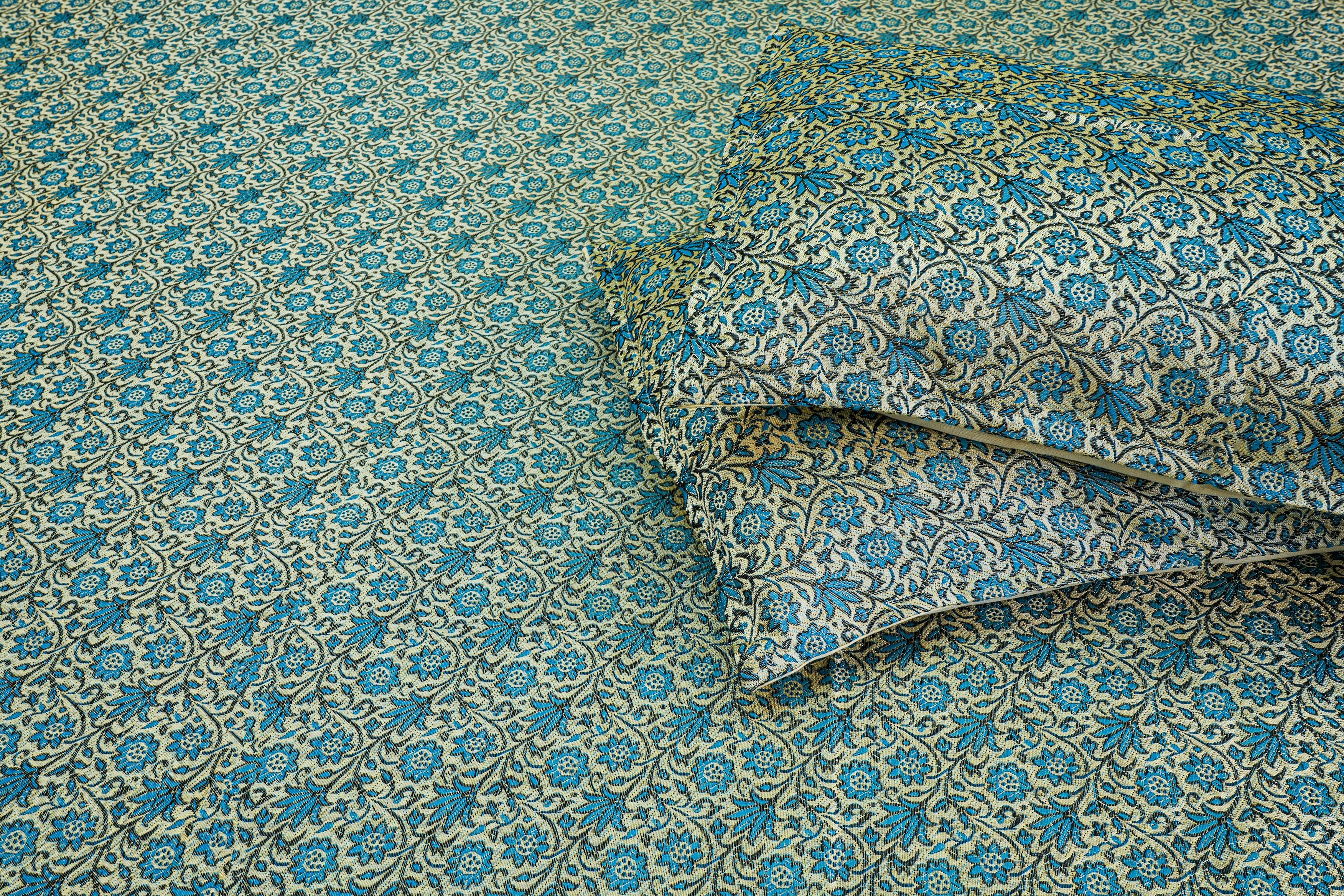 Himroo Super Bedsheet - The Sky Mirage
