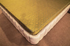 Himroo Sapphire Bedsheet  - The Sunlit Charm