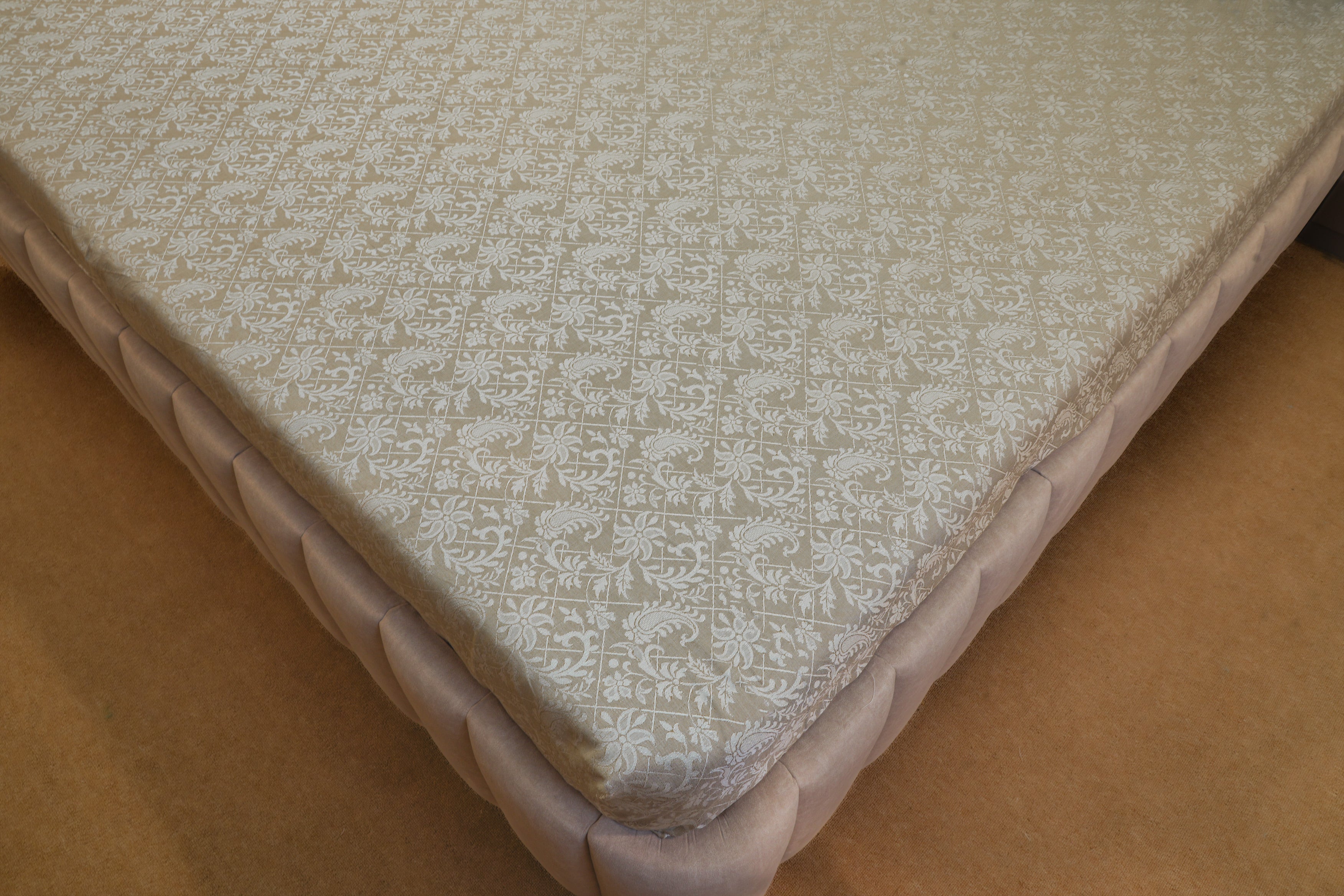 Himroo Staplon Bedsheet - The Olive Aura