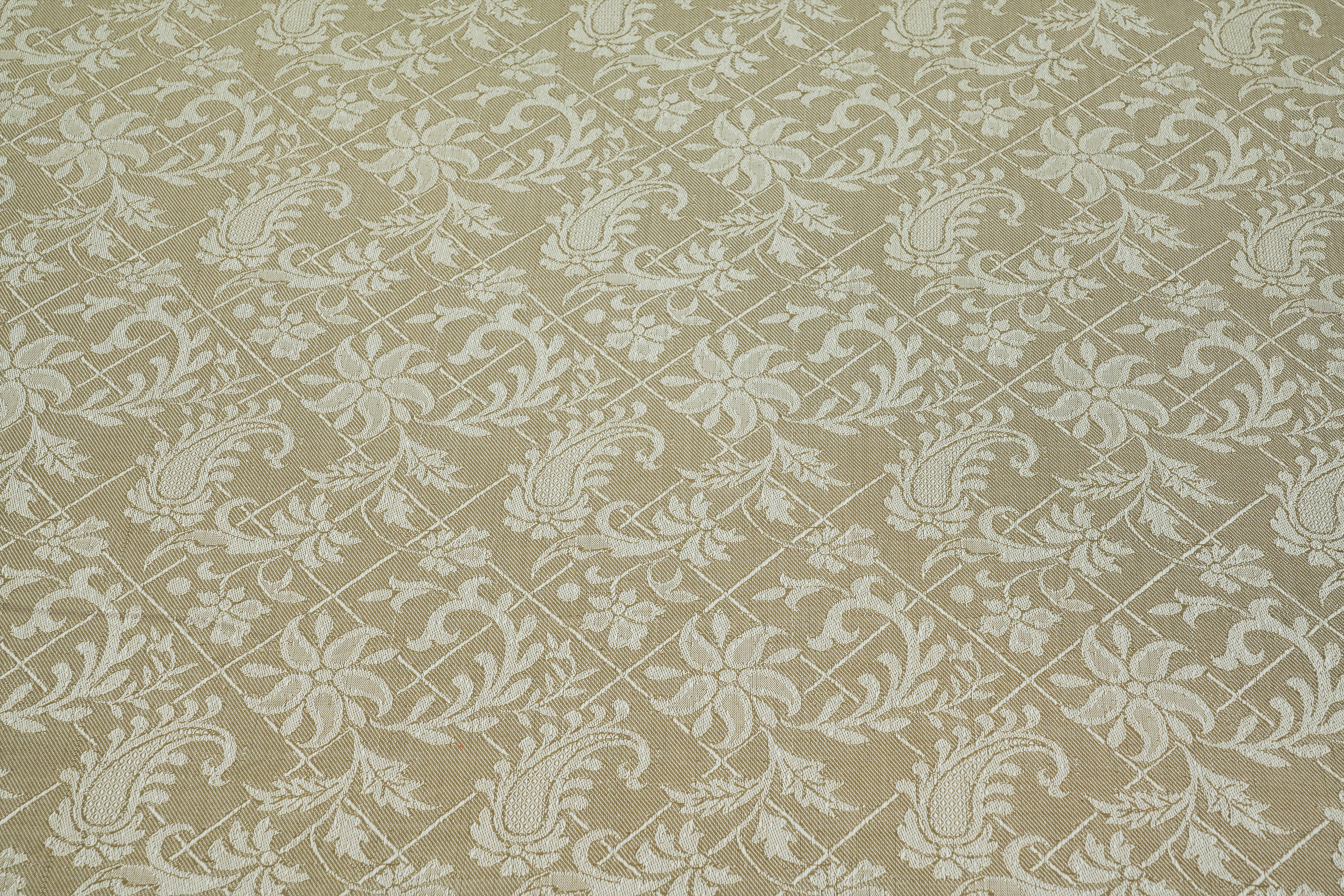 Himroo Staplon Bedsheet - The Olive Aura