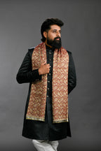 Himroo Shawl - The Burgundy Royale