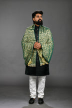 Himroo Shawl - The Emerald Dusk