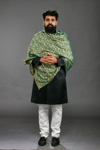 Himroo Shawl - The Emerald Dusk