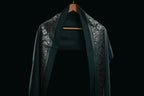 Himroo Novelty Dark Shawl - Th Emerald Aura