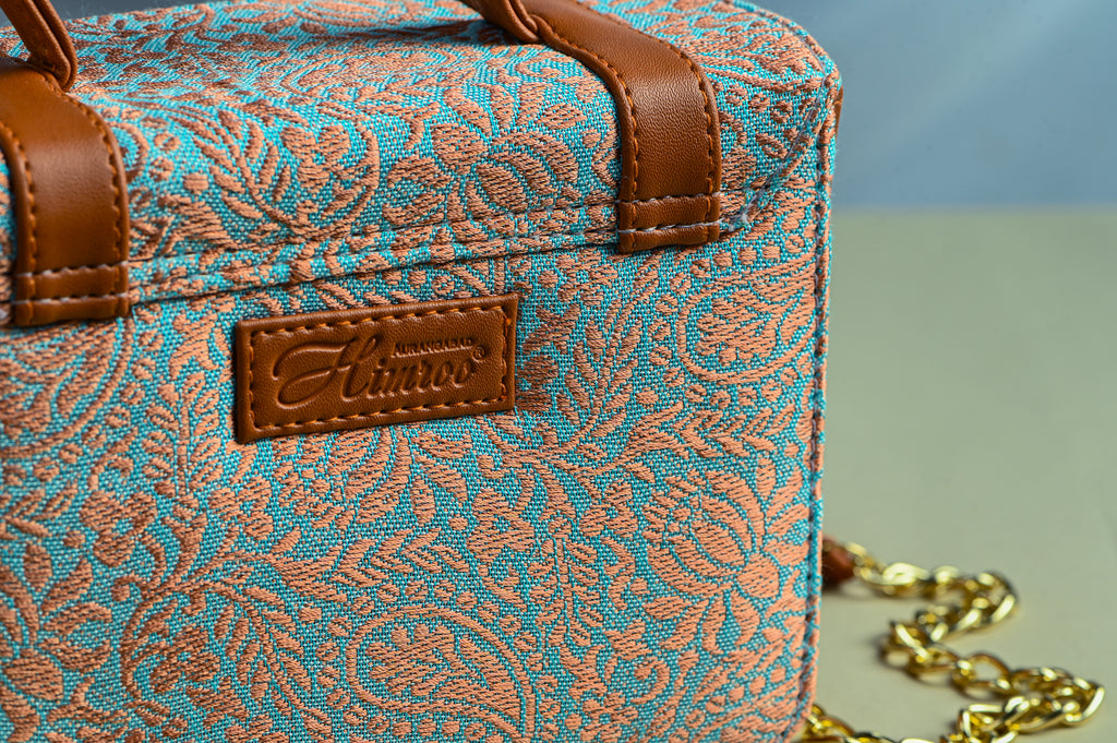 Himroo Handbag - The Earth Mirage
