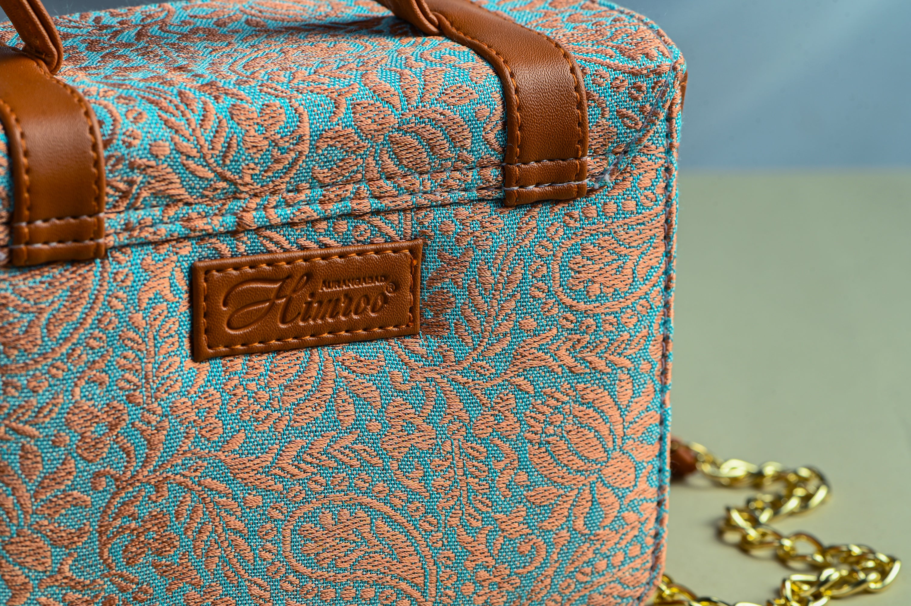 Himroo Handbag - The Earth Mirage