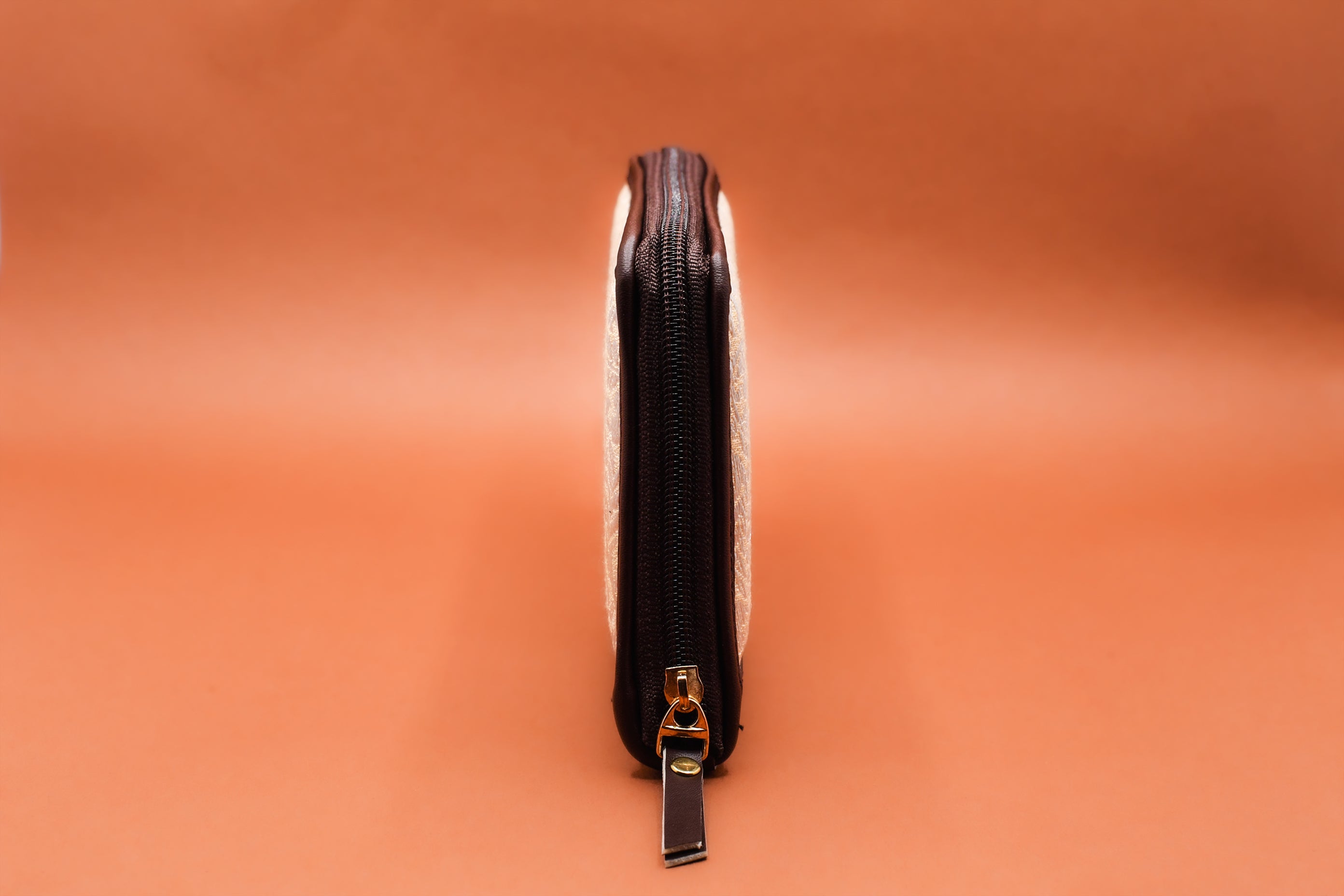 Himroo Purse - The Ivory Weave
