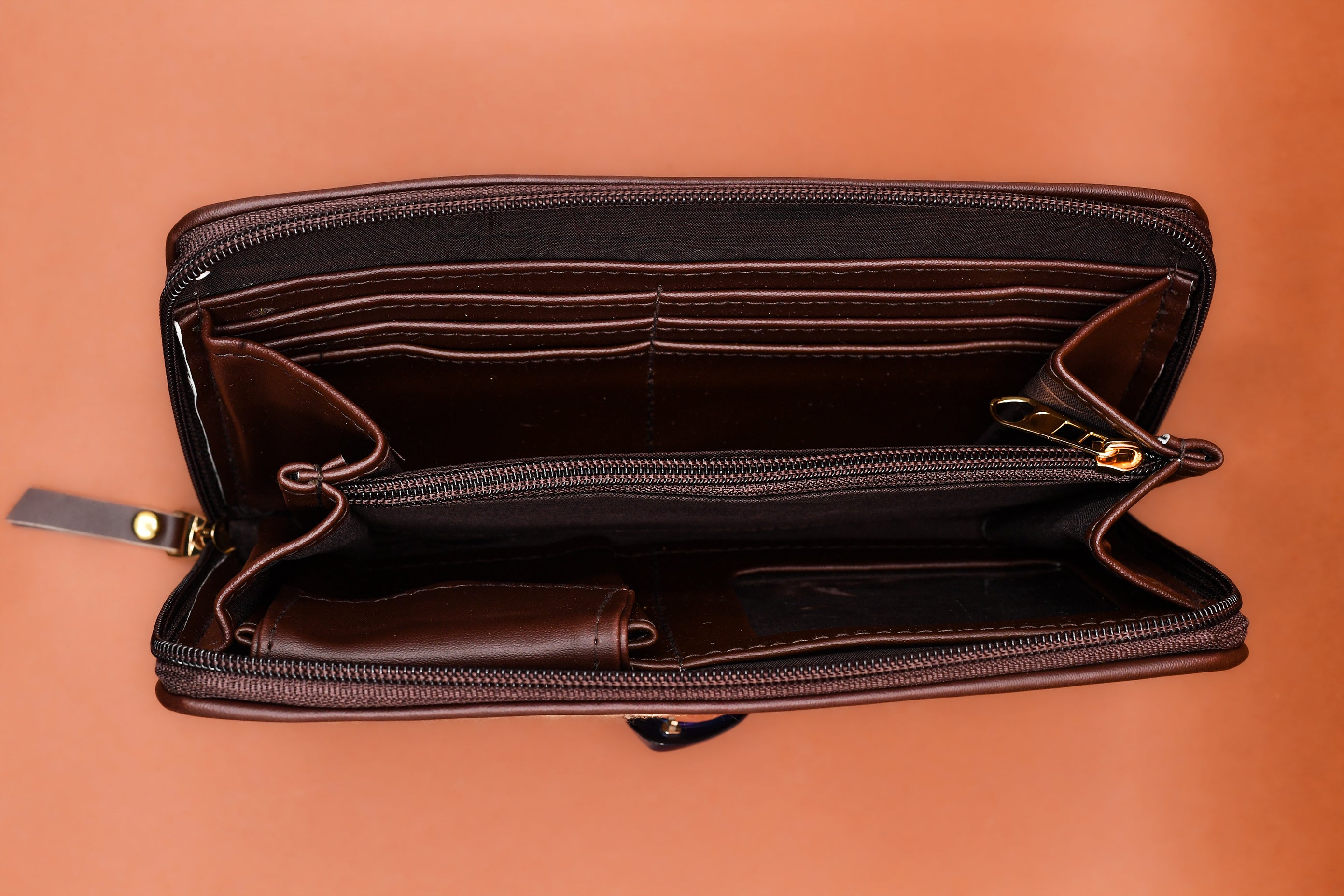 Himroo Purse - The Ivory Weave