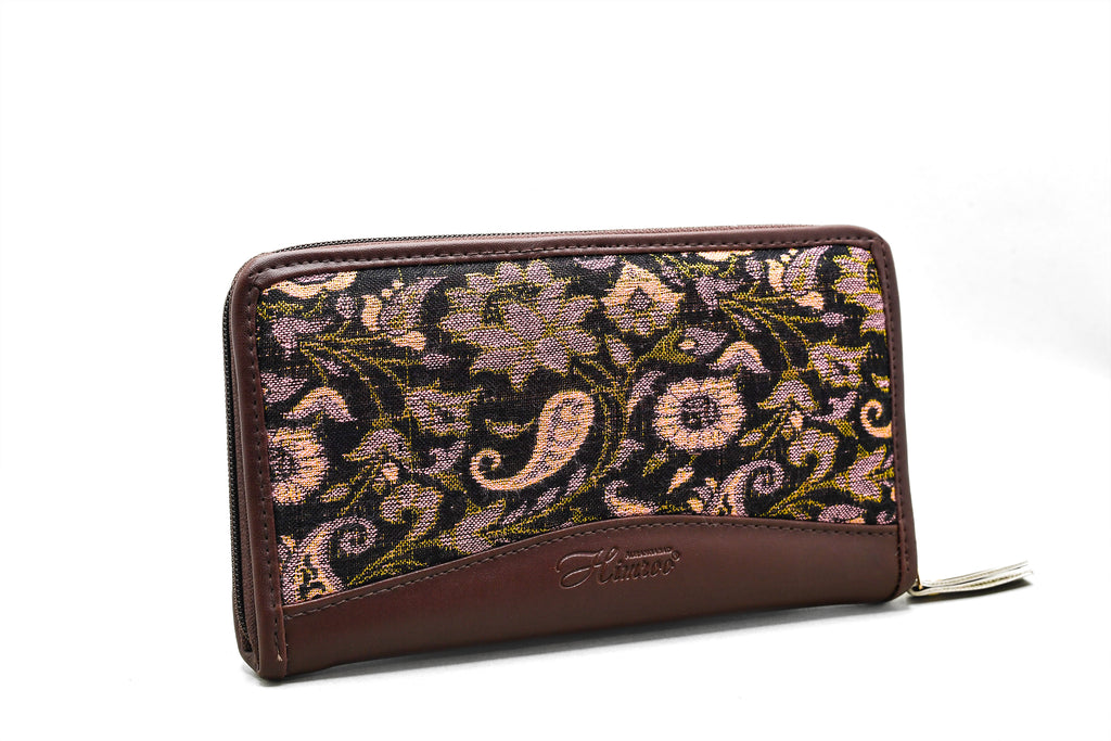 Himroo Purse - The Blush Noir