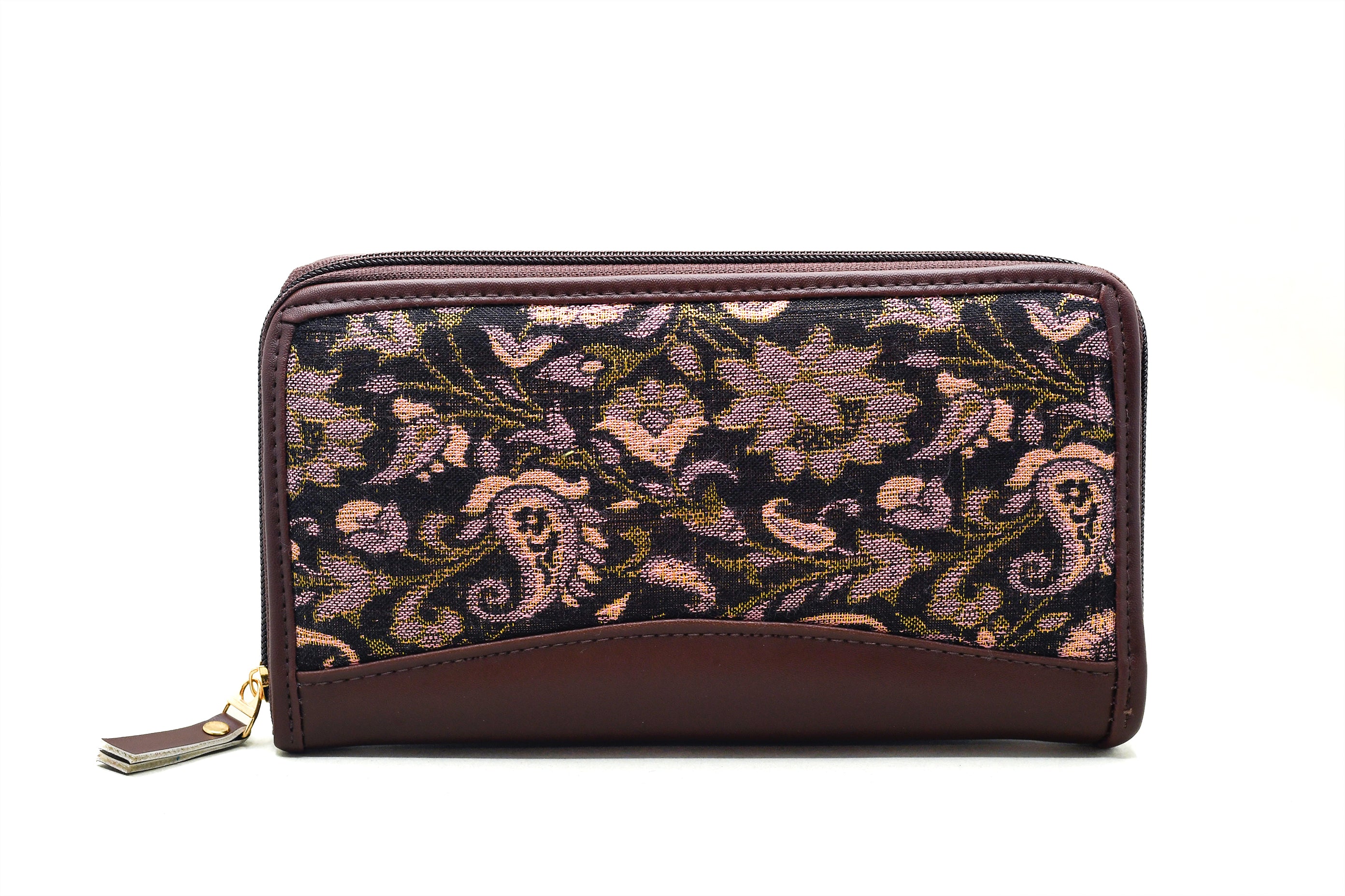 Himroo Purse - The Blush Noir