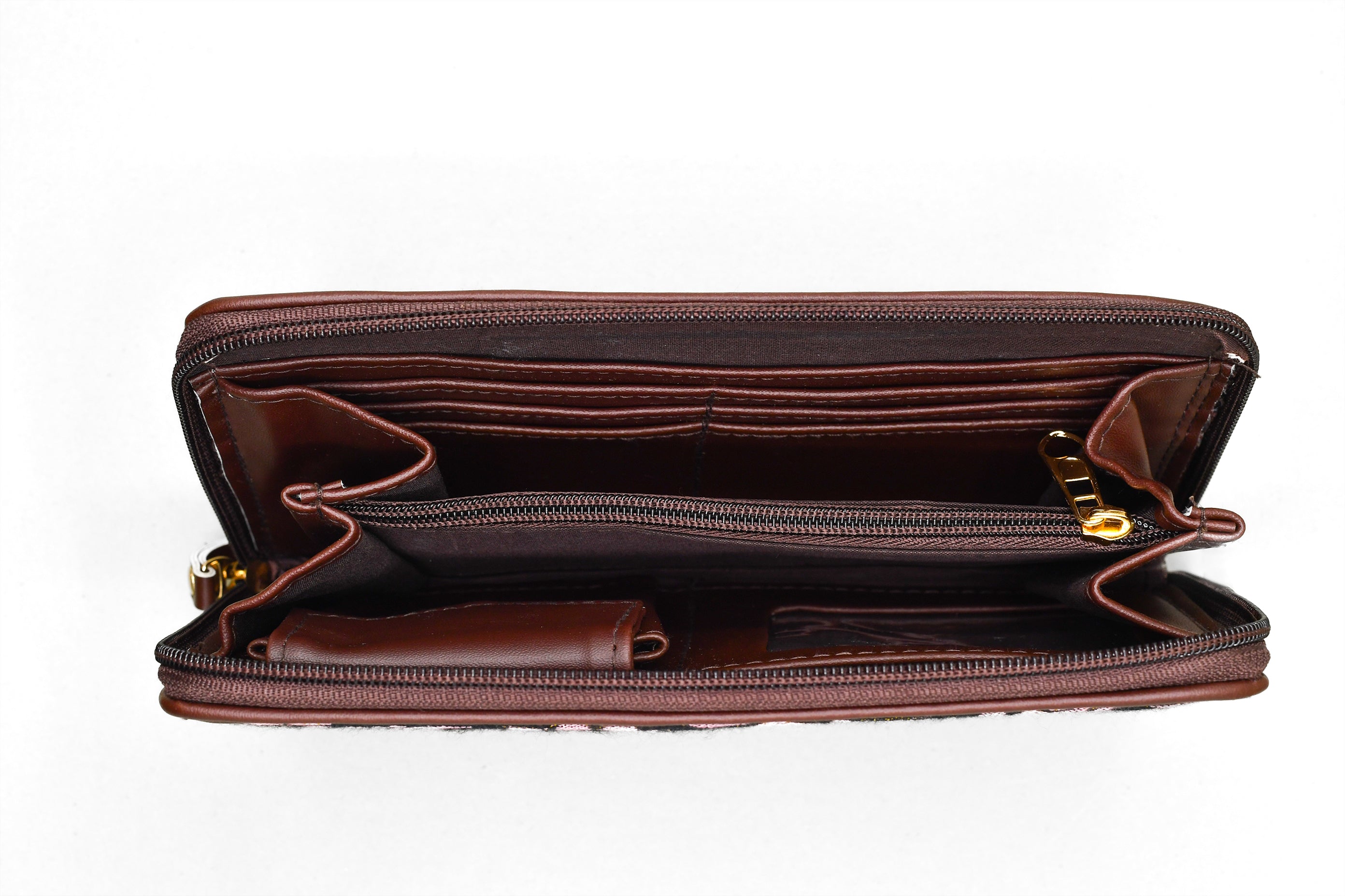 Himroo Purse - The Blush Noir
