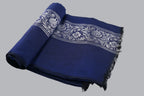 Himroo Novelty Dark Shawl - The Midnight Royal