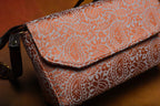 Himroo Handbag - The Amber Mist
