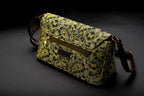 Himroo Handbag - The Golden Noir