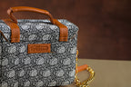Himroo Handbag - The Silver Dusk