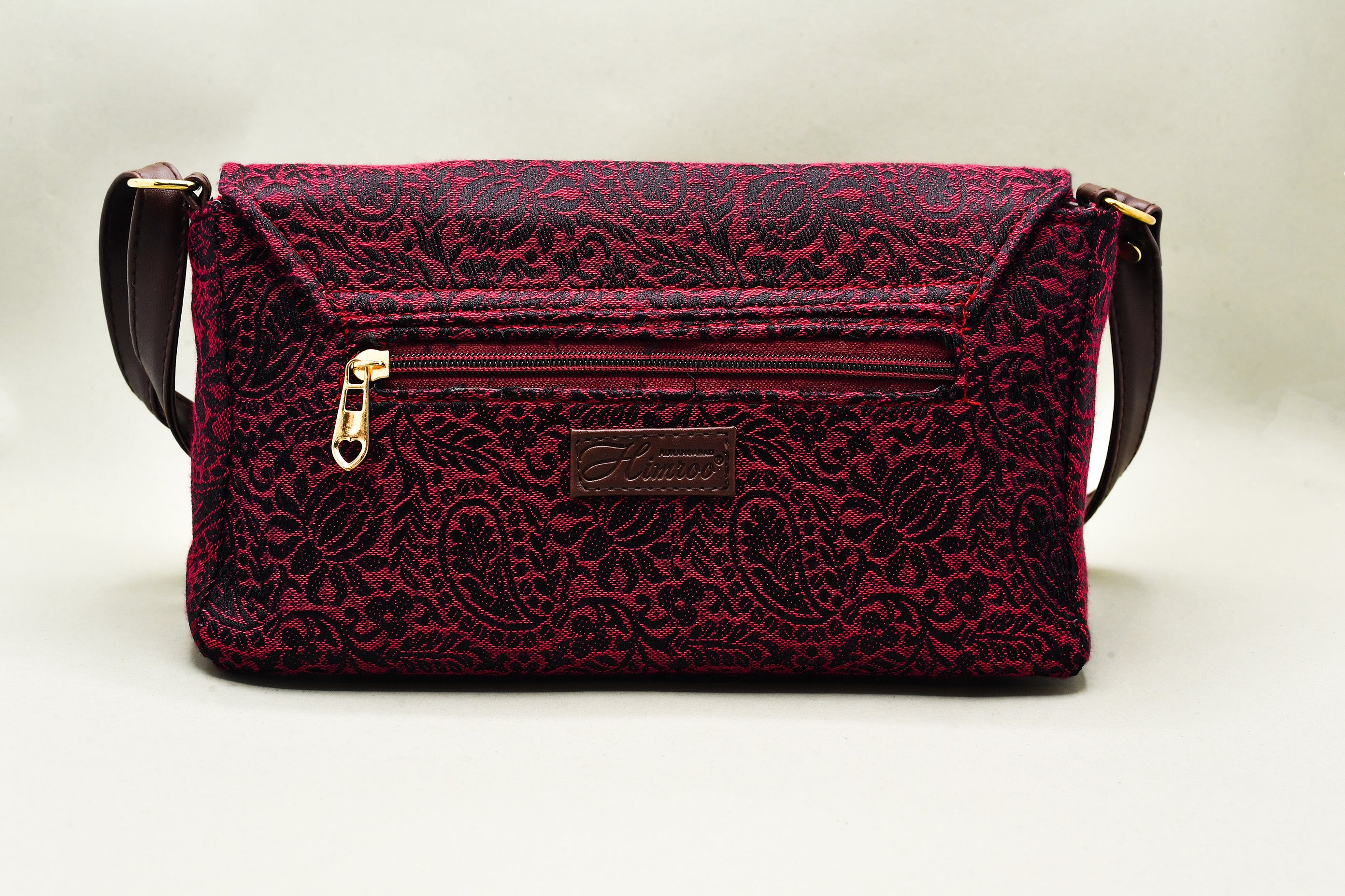 Himroo Handbag - The Scarlet Shadow