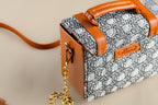 Himroo Handbag - The Silver Dusk