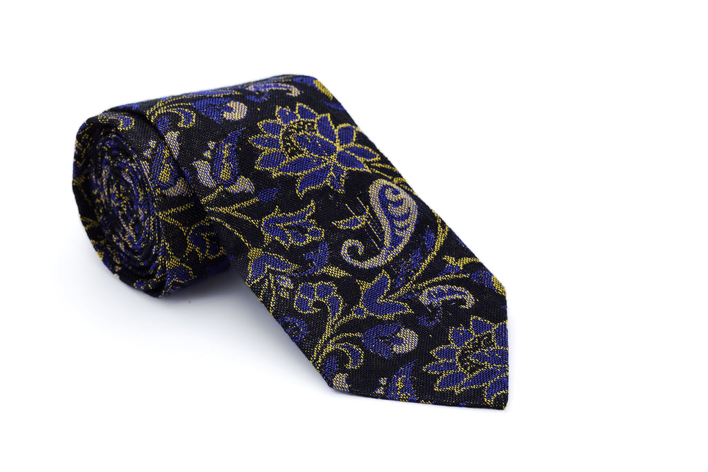 Himroo Tie - The Midnight Majesty