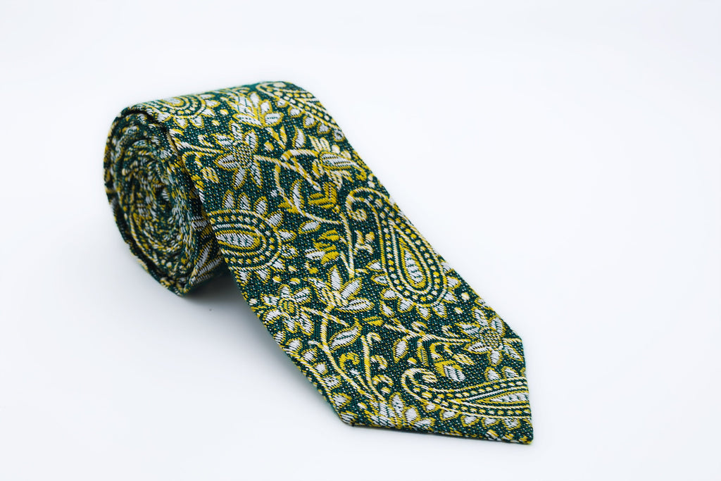 Himroo Tie - The Verdant Legacy