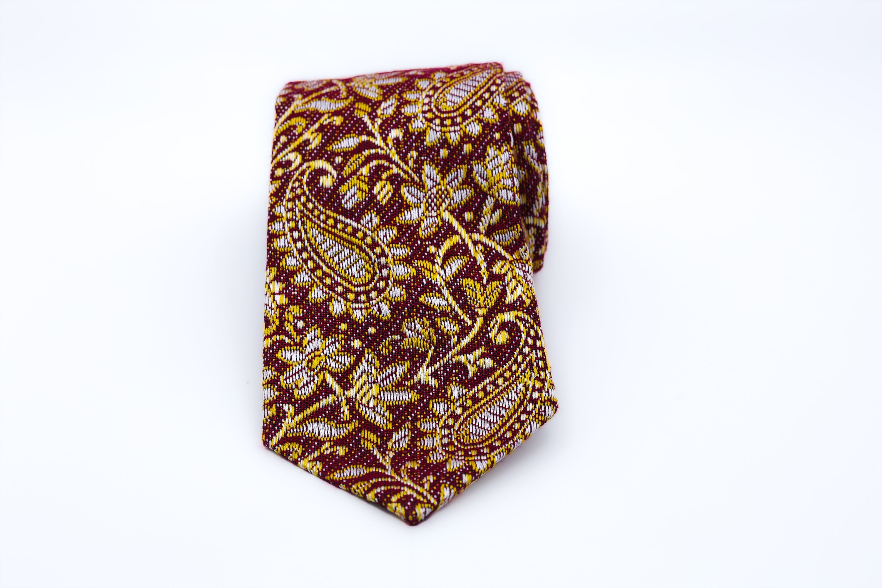 Himroo Tie - The Regal Ember