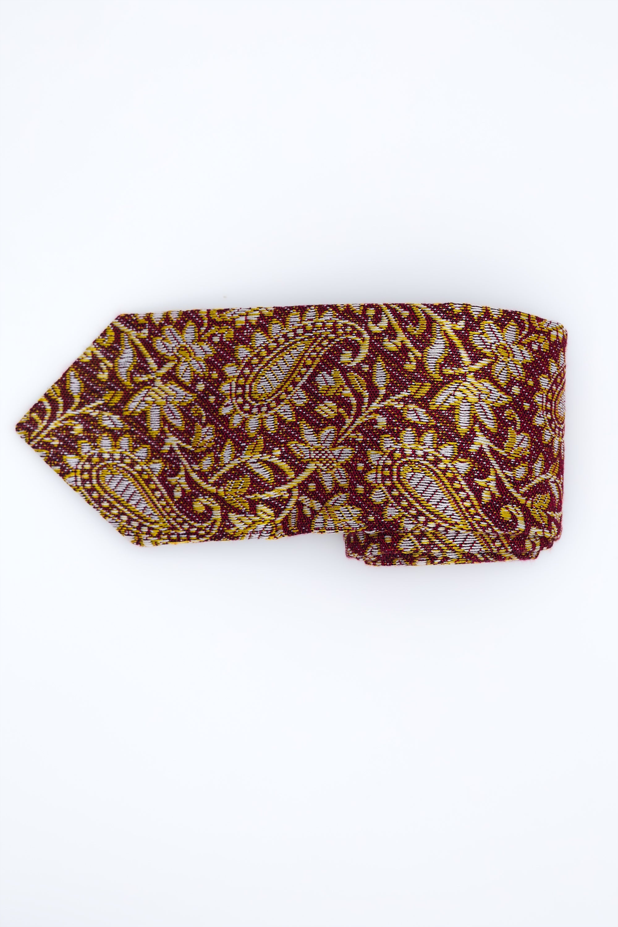 Himroo Tie - The Regal Ember