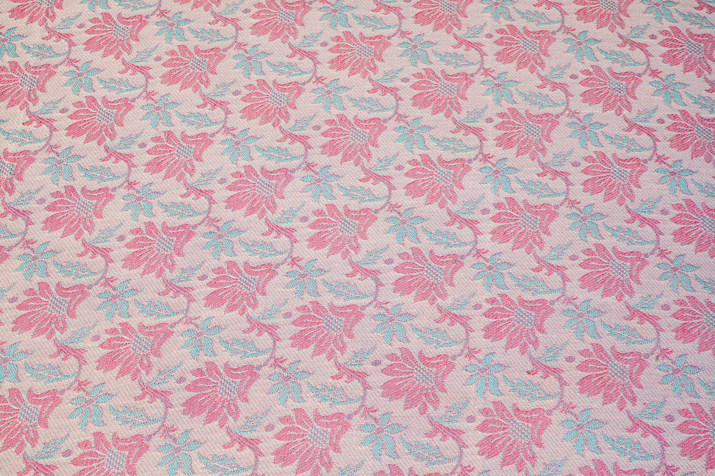 Himroo Galaxy Bedsheet - The Rose Orbit