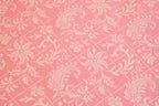 Himroo Staplon Bedsheet - The Rose Mist