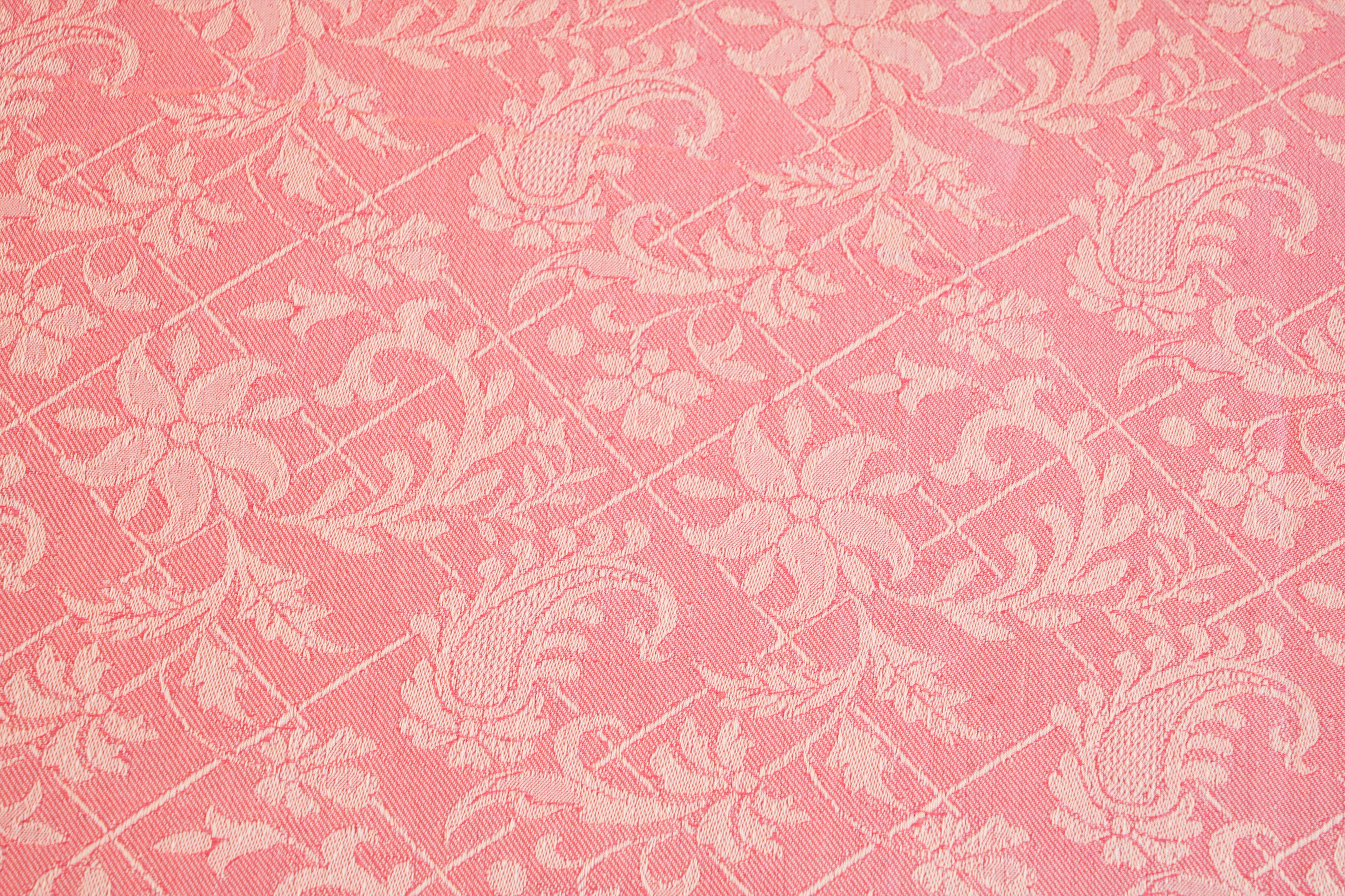 Himroo Staplon Bedsheet - The Rose Mist