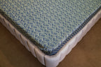 Himroo Mishroo bedsheet - The Azure Harmony