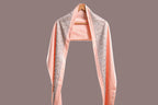 Himroo Novelty Light Shawl - The Peach Bloom