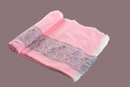 Himroo Novelty Light Shawl - The Rose Sand